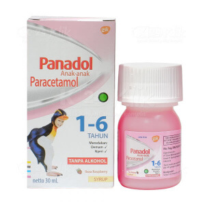 Panadol Sirup 30ml (per Botol)